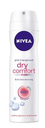 Nivea Deodorante Dry 48 h. Confort Plus 150 ml. Spray