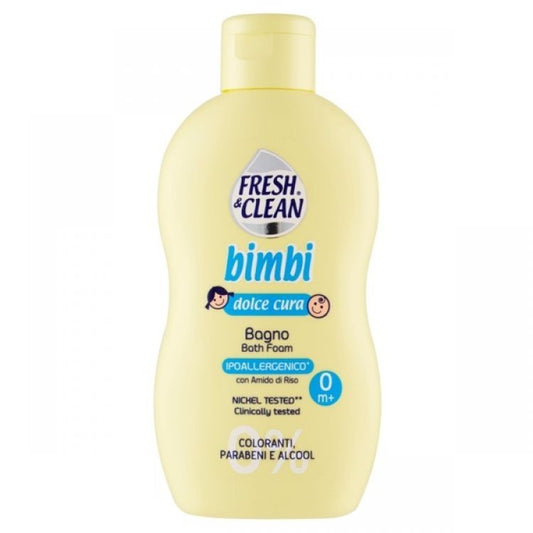 Fresh & Clean Bagno  Bimbi con Amido di Riso  250 ml