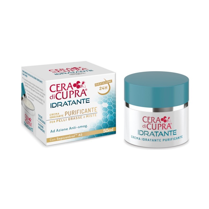 Cera Di Cupra Crema Idratante Purificante Per Pelli Grasse O Miste 50 ml