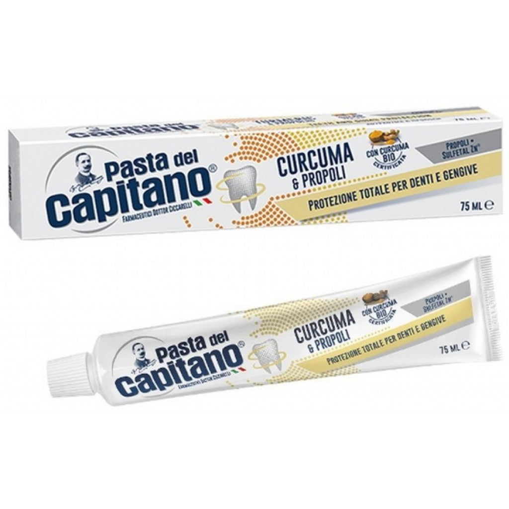 Pasta Del Capitano Dentifricio Curcuma e Propoli 100 ml