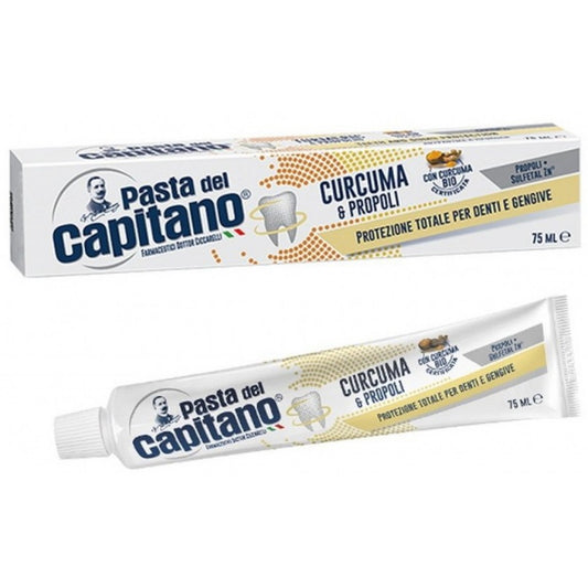 Pasta Del Capitano Dentifricio Curcuma e Propoli 100 ml