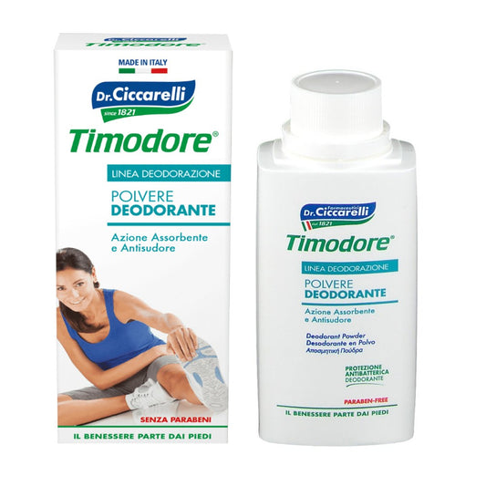 Dr. Ciccarelli  Timodore Polvere Deodorante Azione Assorbente e Antisudore 75 g