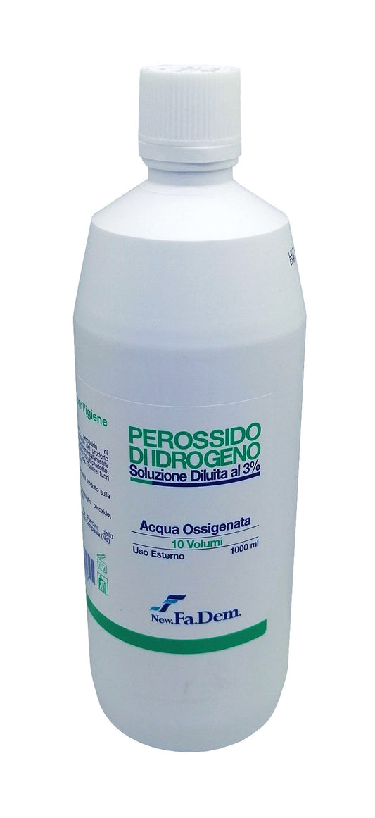 Acqua Ossigenata 10 Volumi Uso Esterno 1000 ml