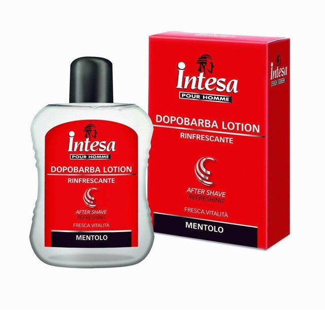 Intesa Pour Homme Dopo Barba Rinfrescante 100 ml. Mentolo