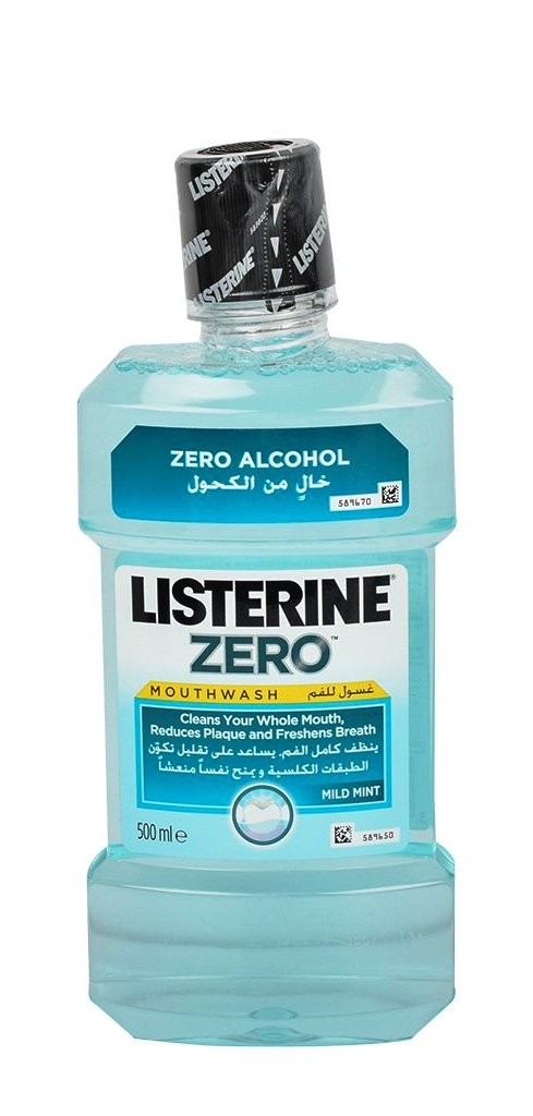Listerine Colluttorio Zero Mouthwash 500 ml