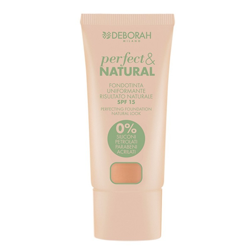 Deborah Perfect & Natural - Fondotinta 01 Light Beige