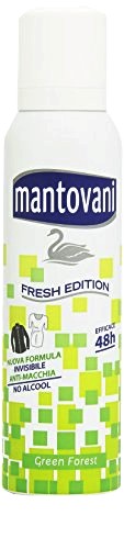 Mantovani Deodorante Spray, Natura Verde,- Fresh Edition,  150 ml