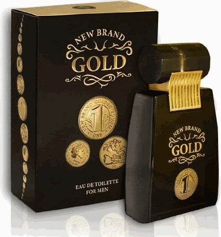New Brand Prestige Gold Edt. For Men. 100 ml. Spray
