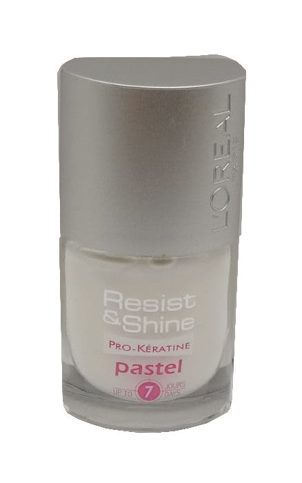 L'Oreal Smalto Curativo Resist & Shine Pro Kèratine Pastel 9 ml