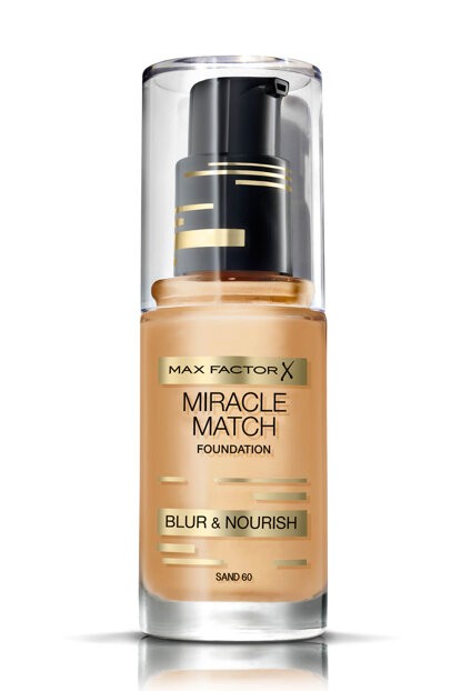 Max Factor Miracle Match Fondotinta Blur E Nourish Sand N 60