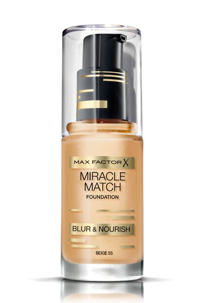 Max Factor Miracle Match Fondotinta Blur E Nourish Beige 55
