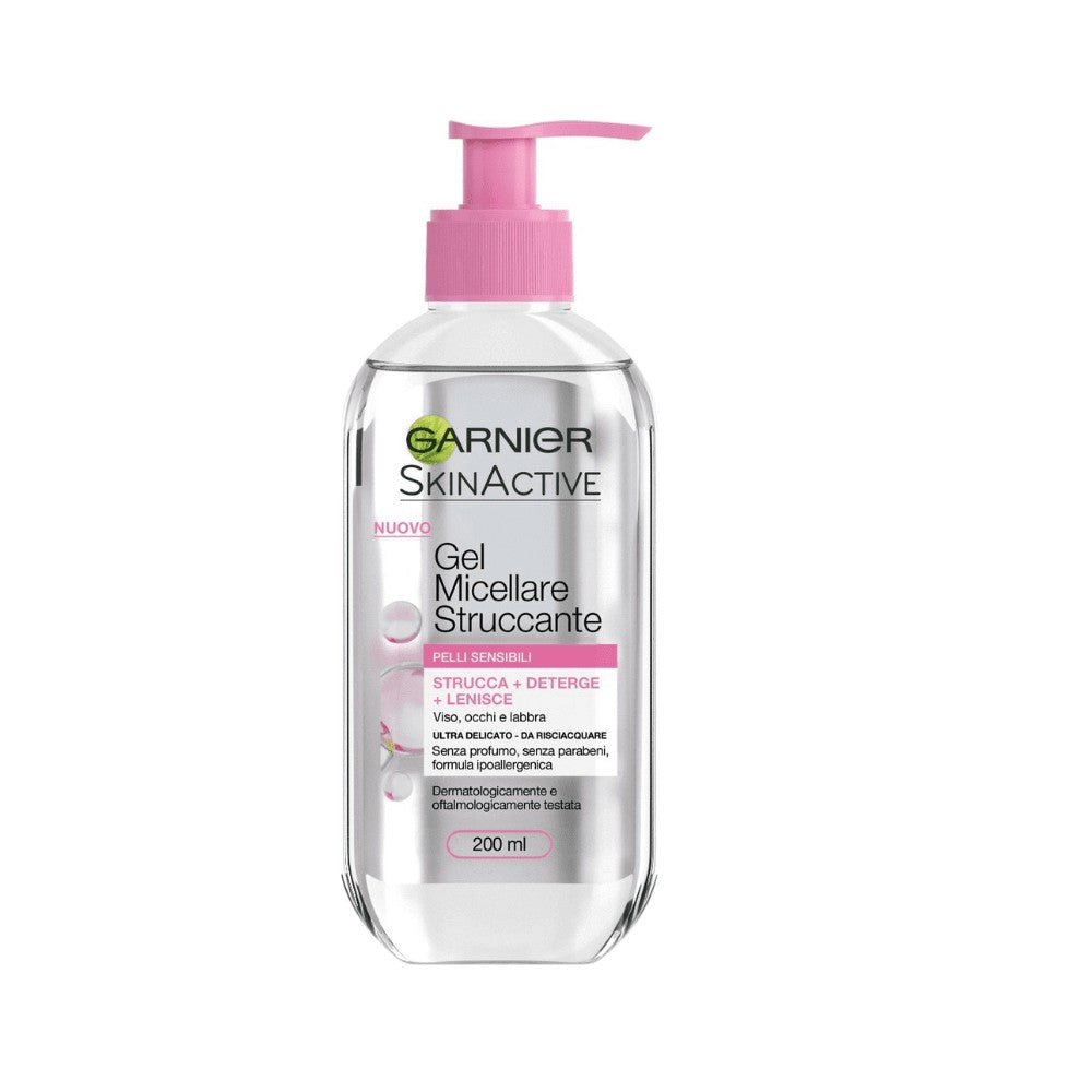 Garnier Skinactive Gel Micellare Struccante Pelli Sensibili 200 ml
