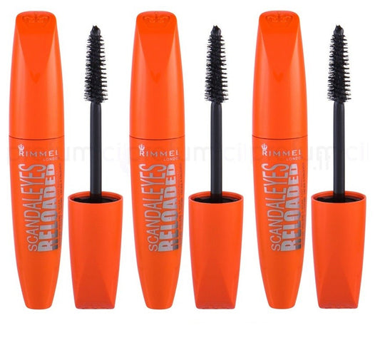 Set Da 3 pz Rimmel Mascara ScandalEyes Reloaded Black