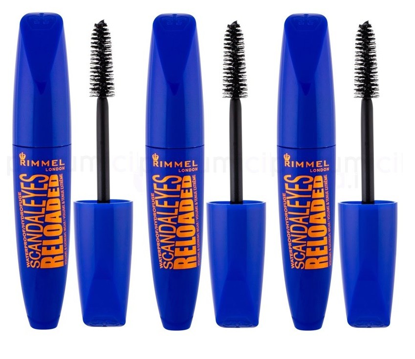 Set Da 3 pz Rimmel Mascara ScandalEyes Reloaded Waterproof Black