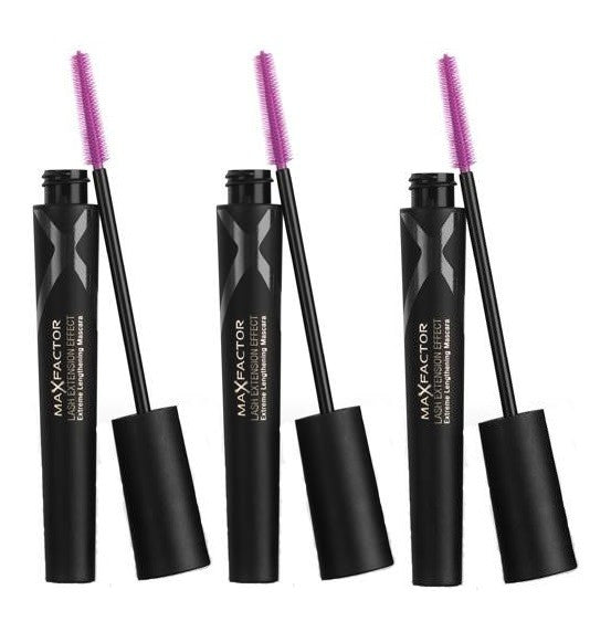Set Da 3 pz Max Factor Mascara Lash Extension Effect Nero