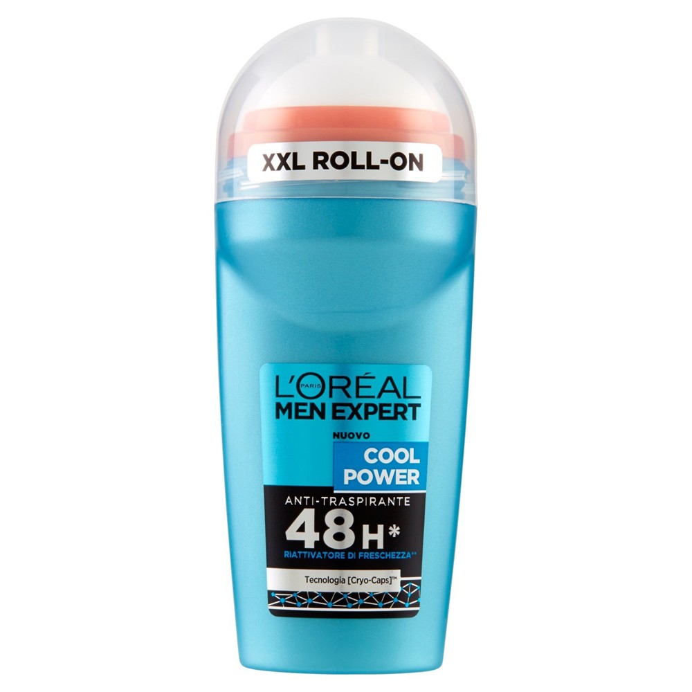 L'Oreal Men Expert Deo Roll On Cool Power XXL Anti Traspirante 48h