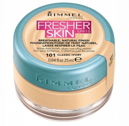Rimmel Fresher Skin spf 15 fondotinta N° 101 Classic Ivory