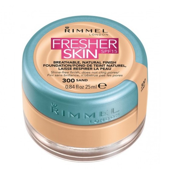 Rimmel Fresher Skin spf 15 fondotinta N° 300 Sand