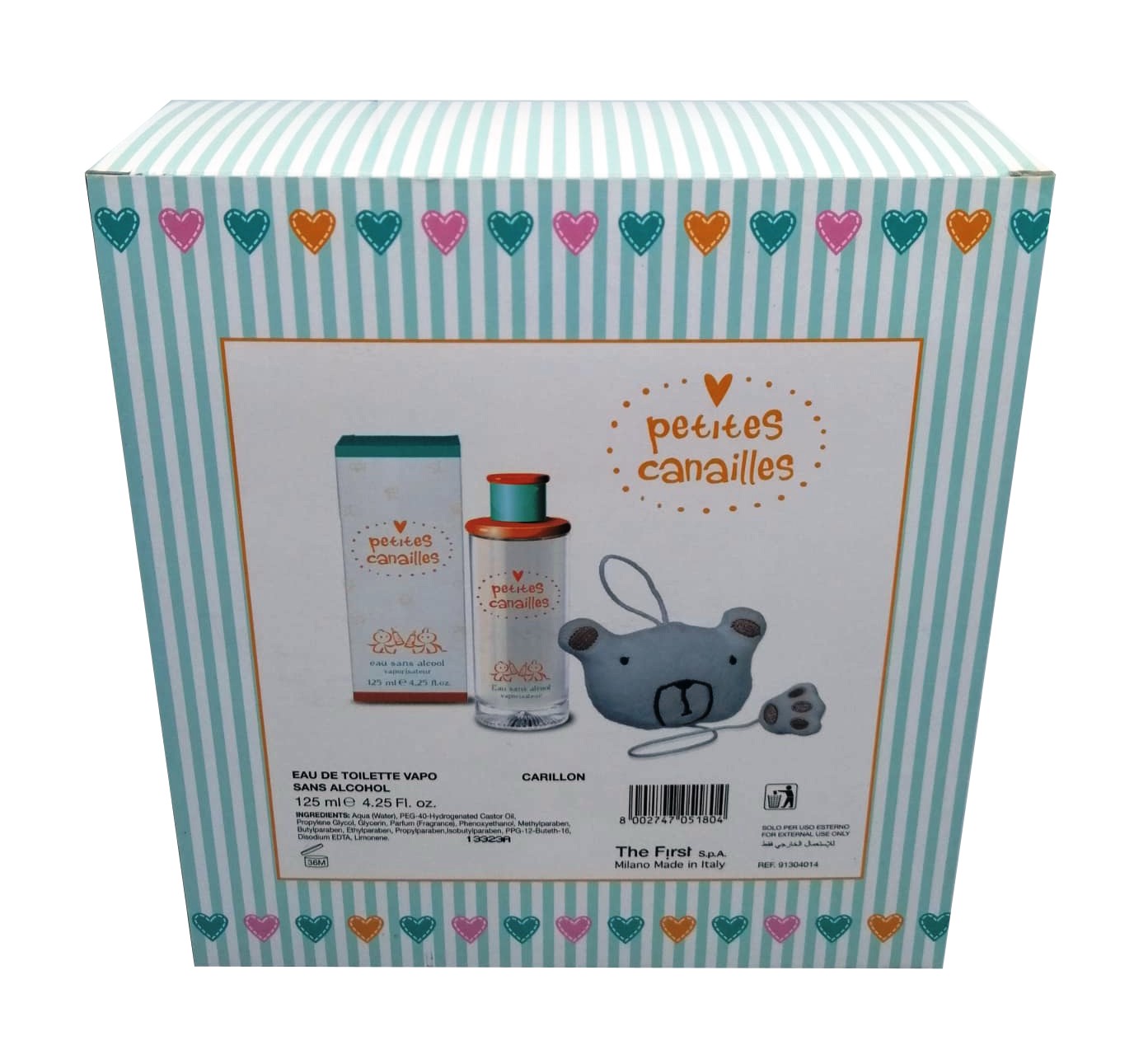 Petites Canalles Conf. Edt 125 ml + Carillon