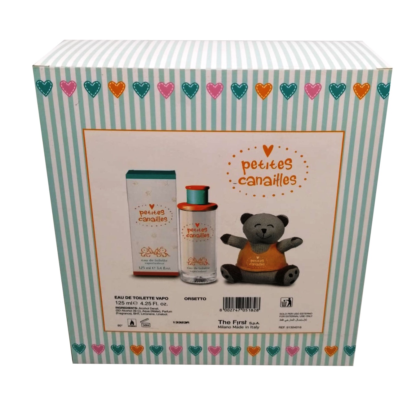 Petites Canalles Conf. Edt 125 ml + Orsetto