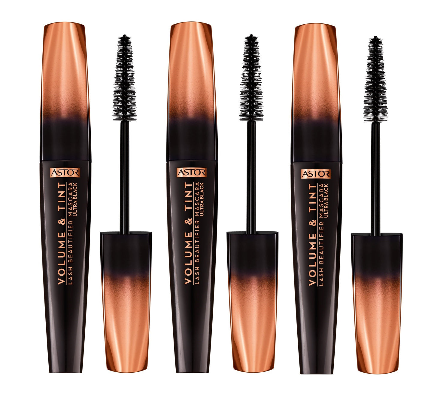 Set Da 3 pz Astor Mascara Volume & Tint NERO Volumizzante