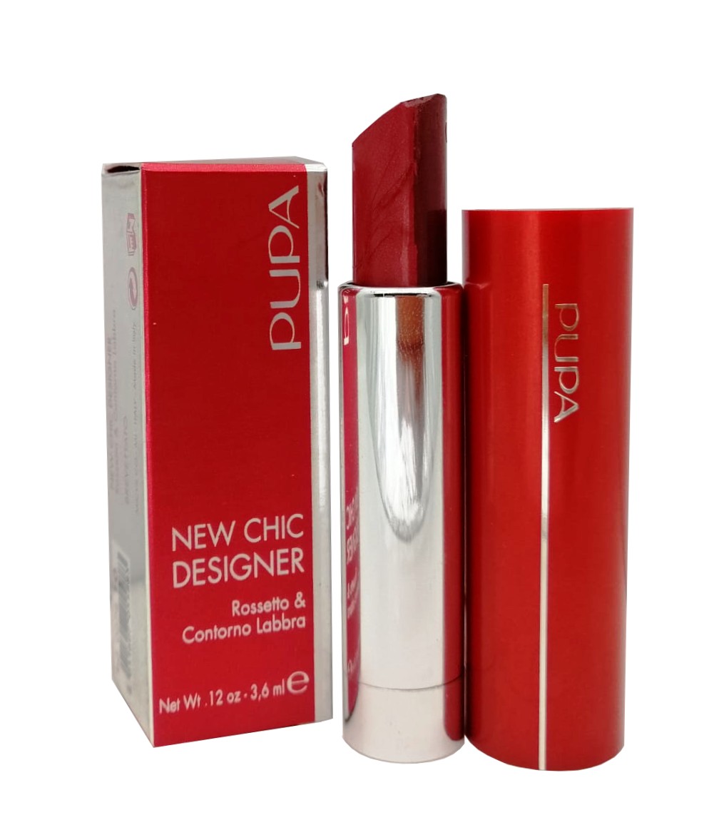 Pupa Rossetto & Contorno Labbra New Chic Designer N° 10
