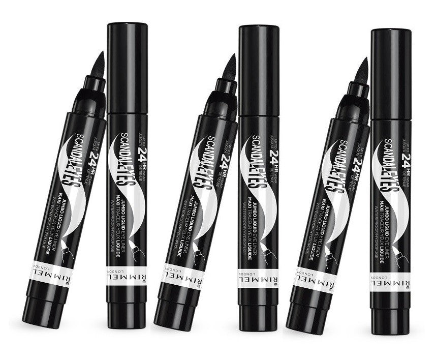 Set Da 3 pz Rimmel Eyeliner Jumbo ScandalEyes Black