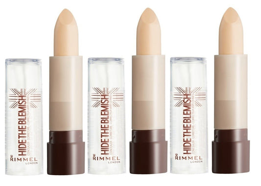 Set Da 3pz. Rimmel Correttore Stick Hide The Blemish N° 103 Soft Honey