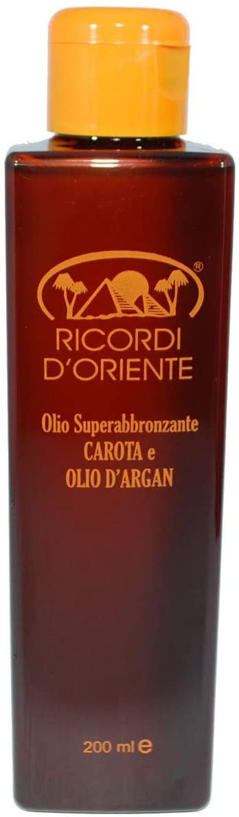 Ricordi D'oriente Olio Superabbronzante Carota e Olio D'Argan 200 ml
