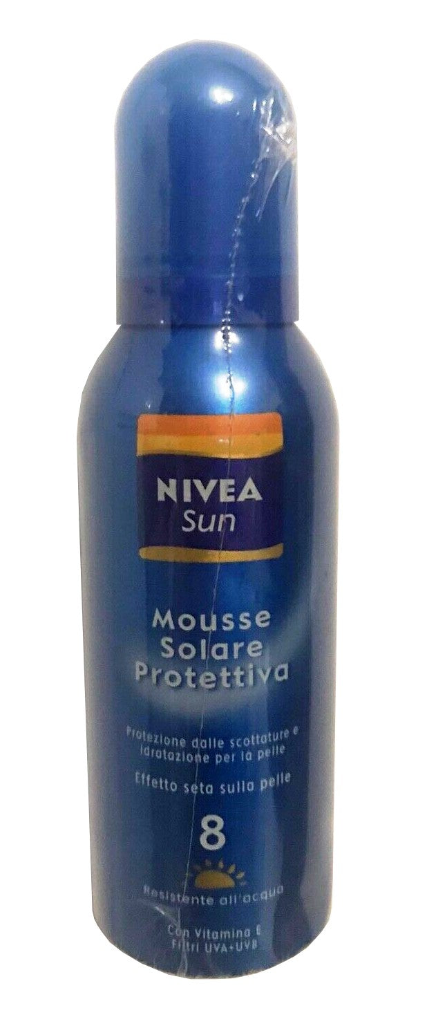 Nivea Sun Mousse Solare Protettiva FPS 8 Bassa 150 ml