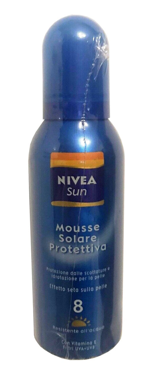 Nivea Sun Mousse Solare Protettiva FPS 8 Bassa 150 ml