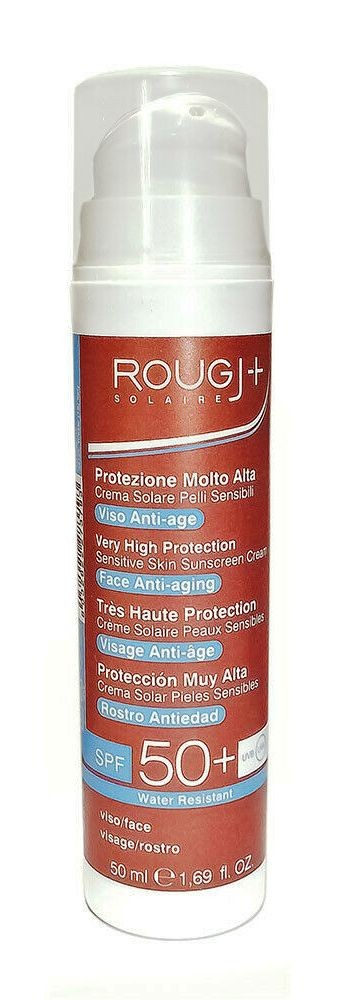 Rougj Crema Solare Viso Protezione  SPF 50+ Pelli Sensibili 50ml