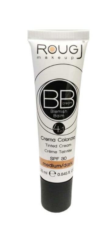 Rougj BB Cream 4 in 1 Spf 30 Medium/Dark 25 ml