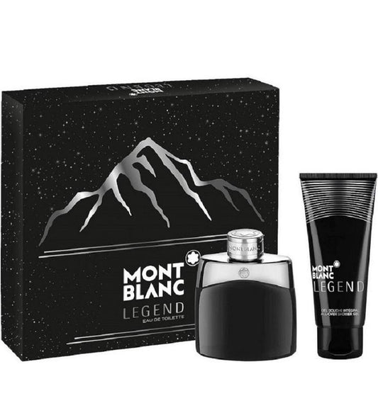 Mont blanc legent Night edt. 50 ml. & bsh. 100 ml. Cofanetto