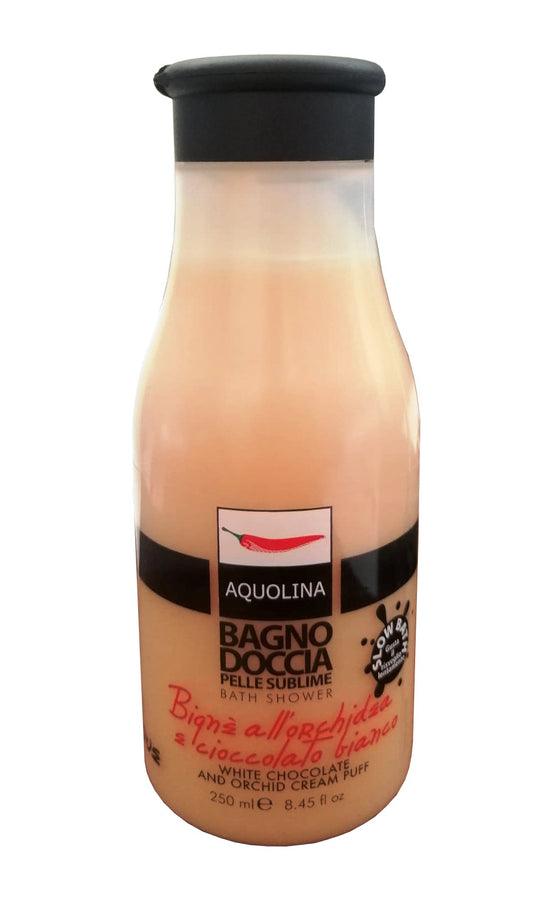 Aquolina Bagno Doccia Bignè All'Orchidea e Cioccolato Bianco 250 ml
