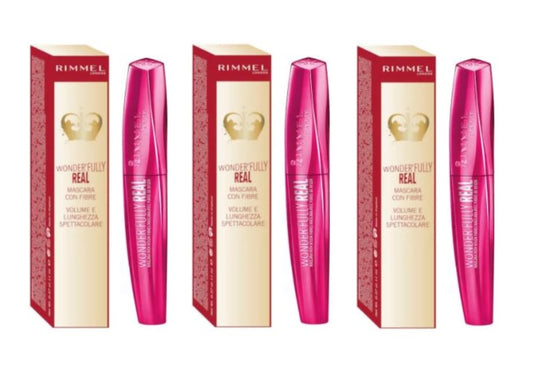 Set Da 3 pz. Rimmel Mascara Wonder' Fully Real Black