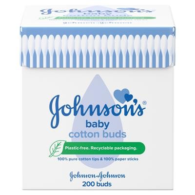 johnson's baby cotton Fioc 200 pz
