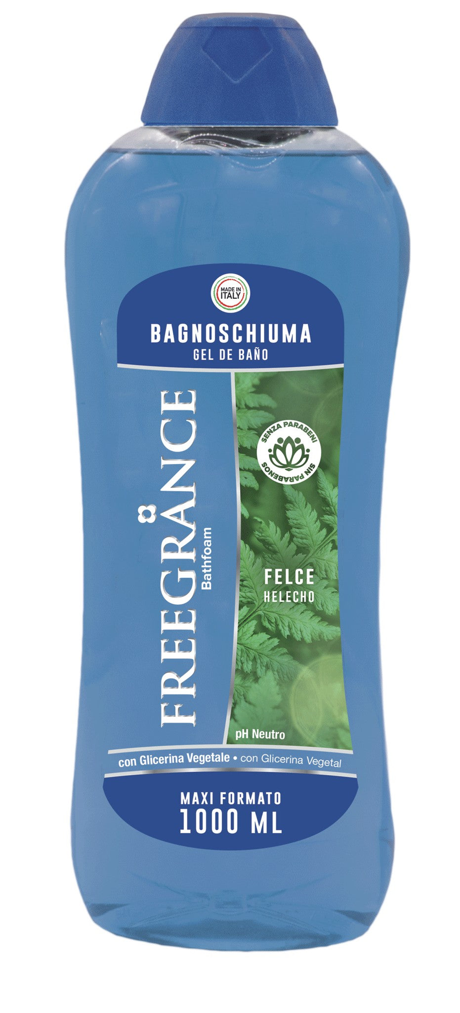Freegrance Bagnoschiuma Felce 1000 ml