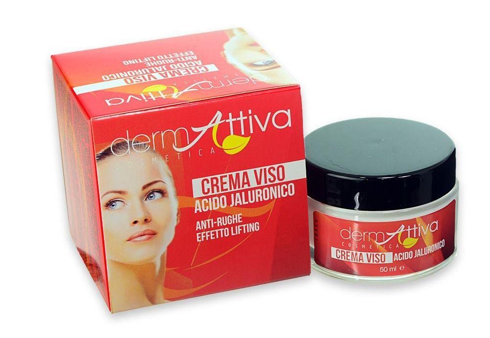 DermAttiva Crema Viso Acido Jaluronico Anti Rughe 50 ml
