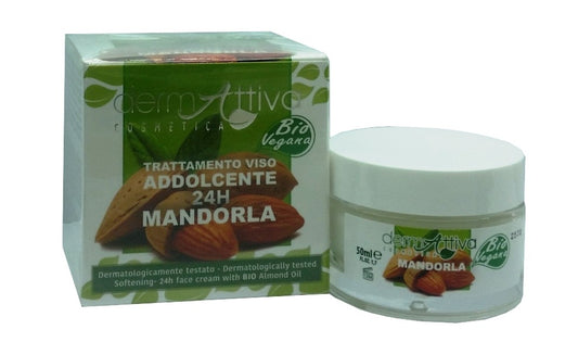 DermAttiva Crema Viso Mandorla Bio Vegana 50 ml