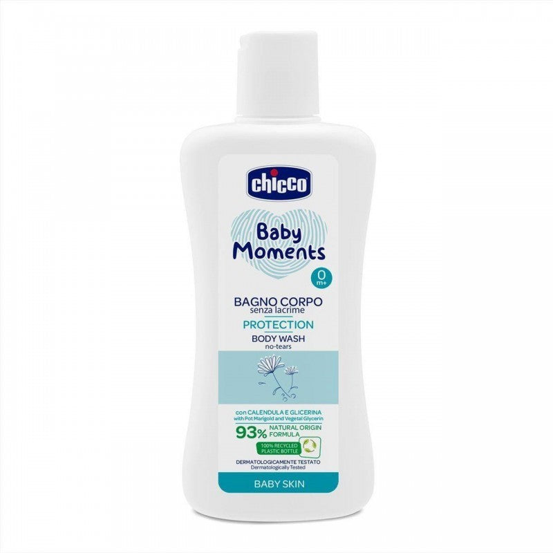 Chicco Bagnoschiuma Senza Lacrime Baby Moments 200 Ml