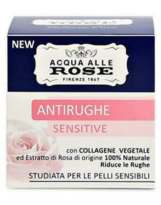 Roberts Acqua Alle Rose Crema Antirughe Sensitive 50 ml.