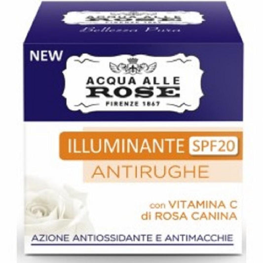 Roberts Acqua Alle Rose Crema Antirughe Illuminante Vit.C . 50 ml.
