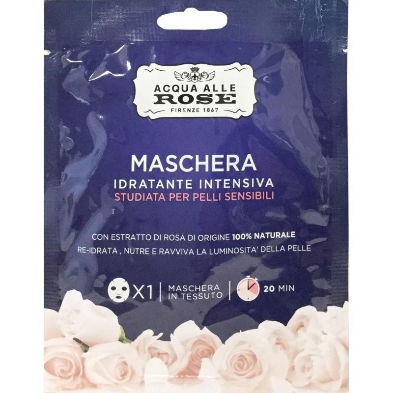 Roberts Acqua Alle Rose Maschera in Tessuto Idratante Intensiva