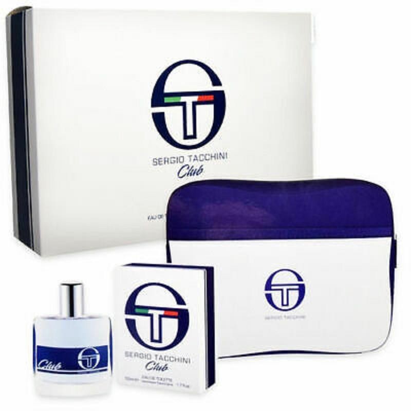 Sergio tacchini club Cofanetto edt 50 ml. Spray & Poschette Uomo