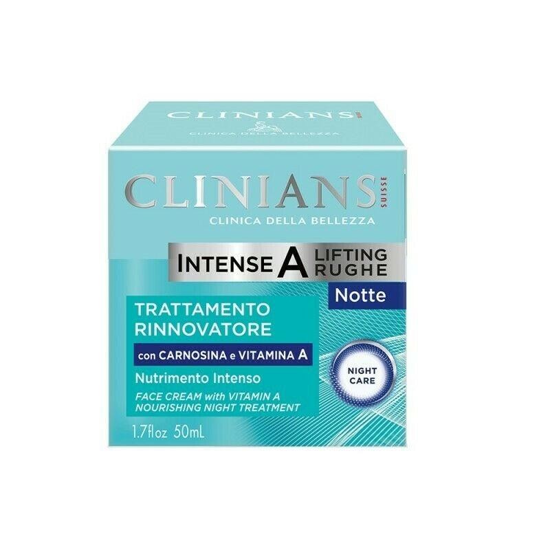 Clinians Crema  Intense Trattamento Lifting Anti Rughe Notte 50 ml.