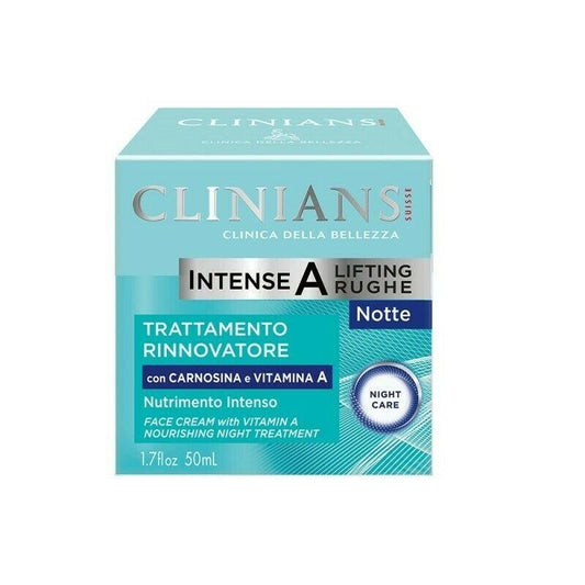 Clinians Crema  Intense Trattamento Lifting Anti Rughe Notte 50 ml.