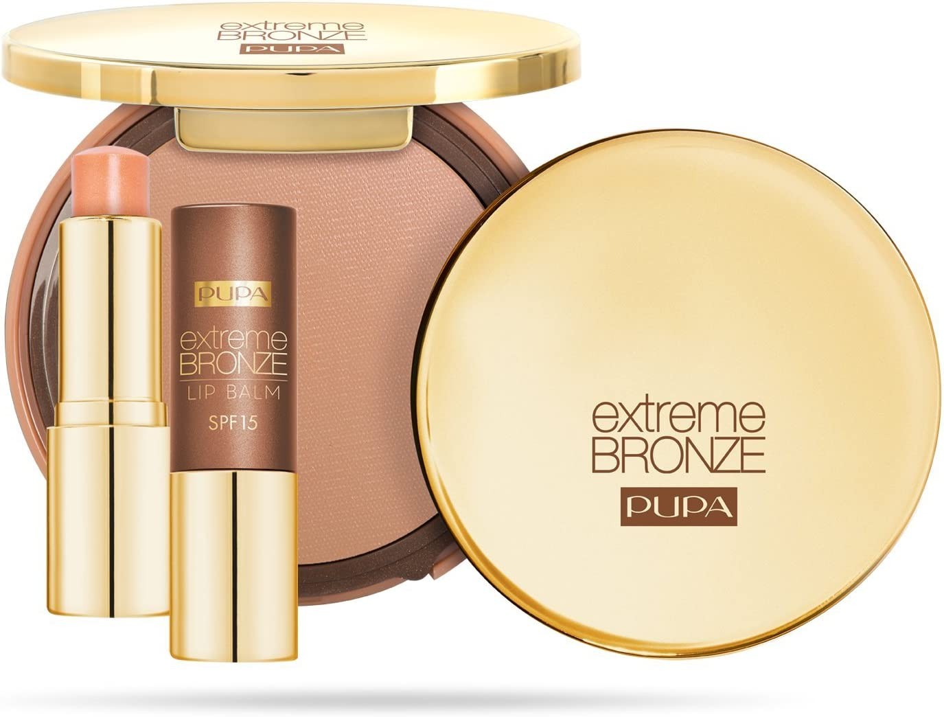 Pupa Kit Viso Extreme Bronze Col.004 Natural Bronze
