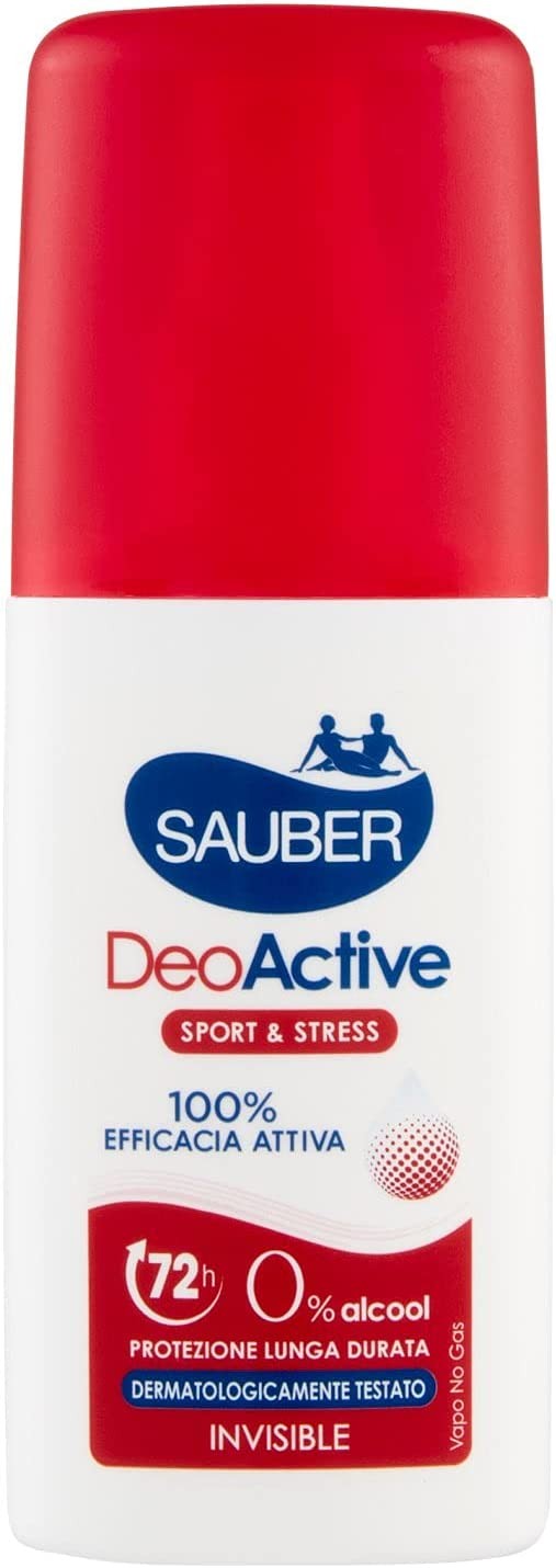 Sauber Deo Active Vapo 75 ml. Sport & Stress