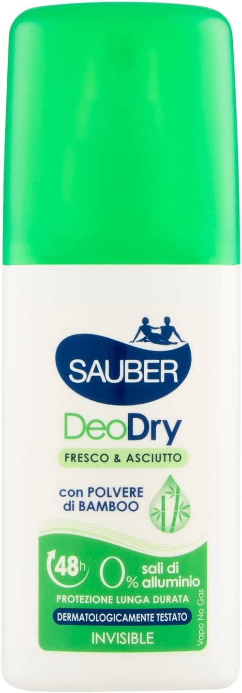 Sauber Deo Dry Vapo 75 ml. Fresco & Asciutto